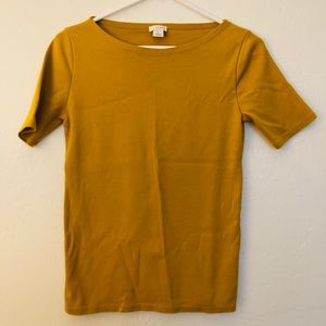 J Crew Boatneck Tee